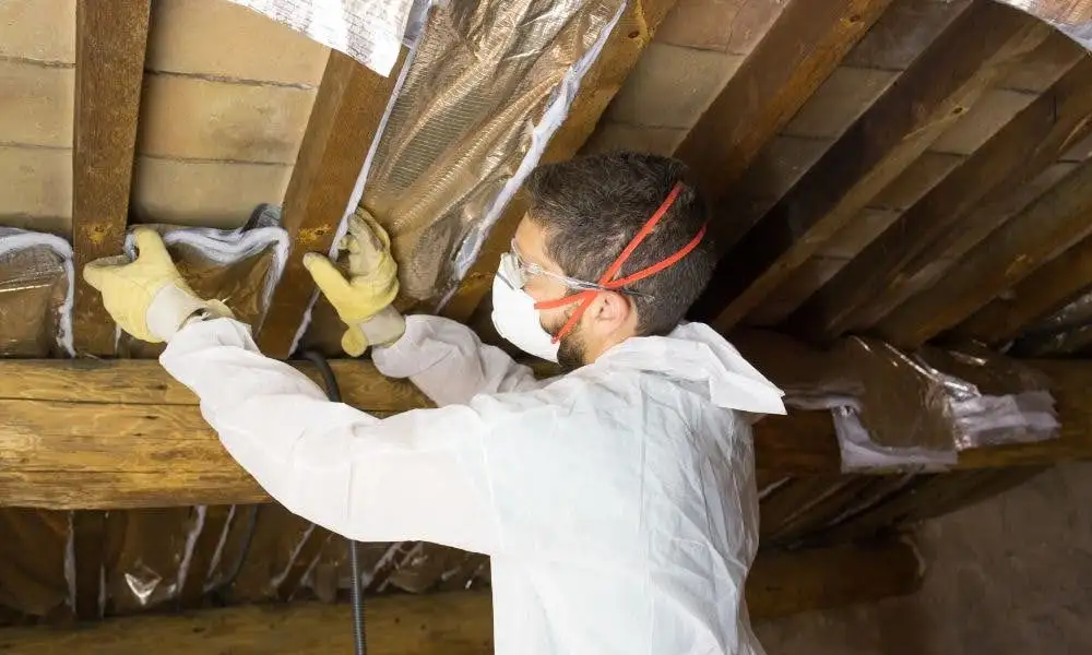 Removing spray foam insulation