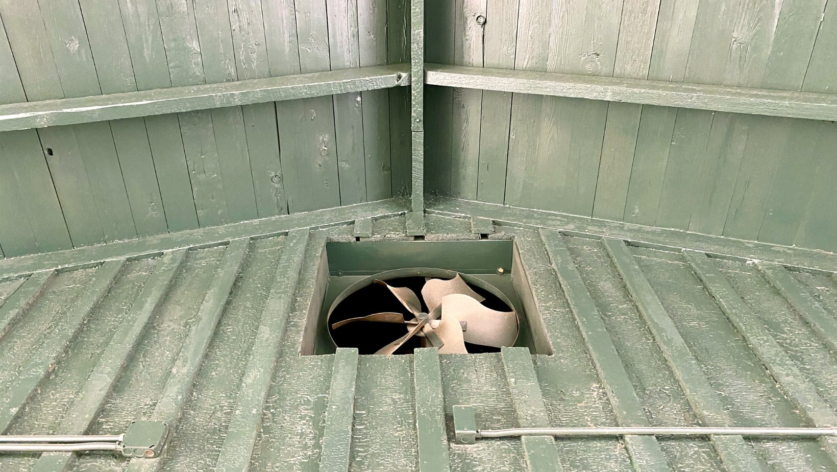 Attic fan installed for improved ventilation near Dallas